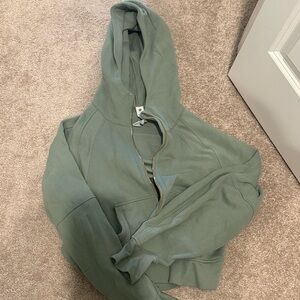 Lululemon Green Zip-Up Hoodie
